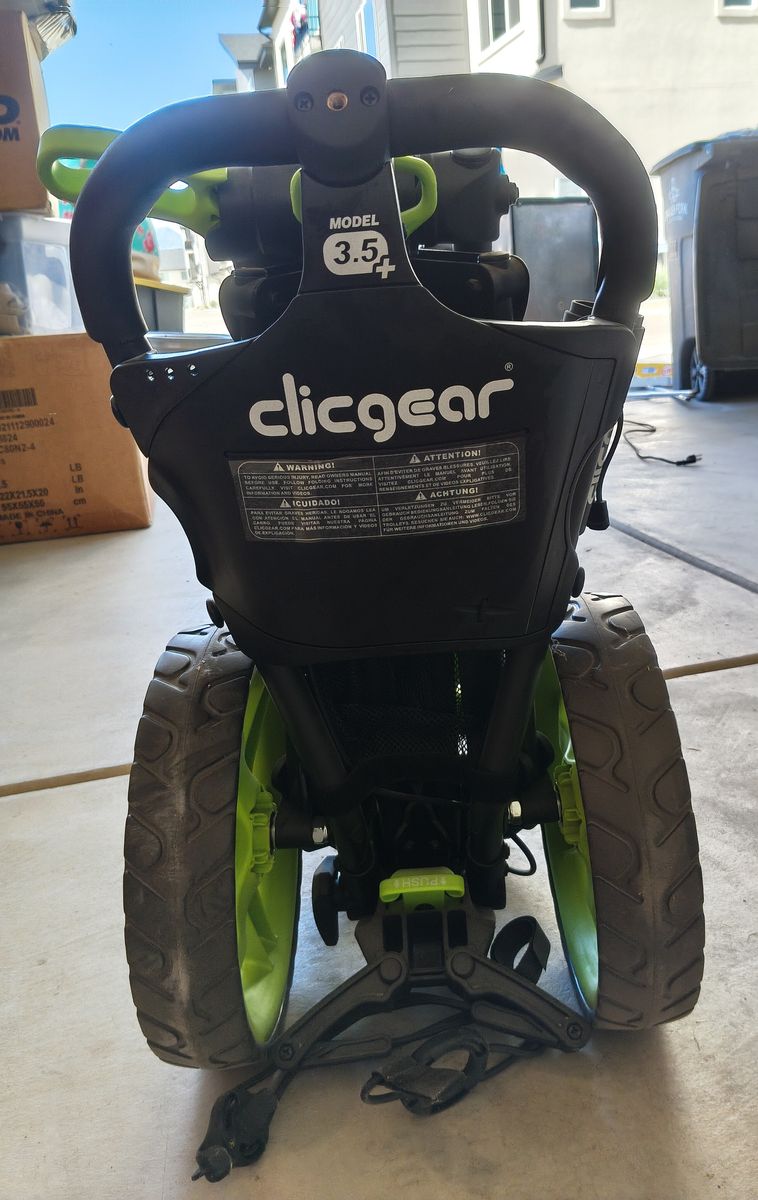 Clicgear golf push cart