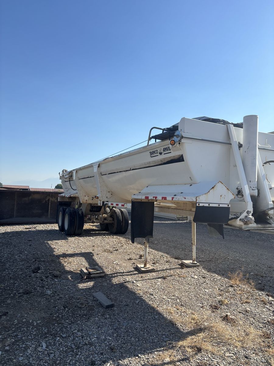 Ranco end dump trailer