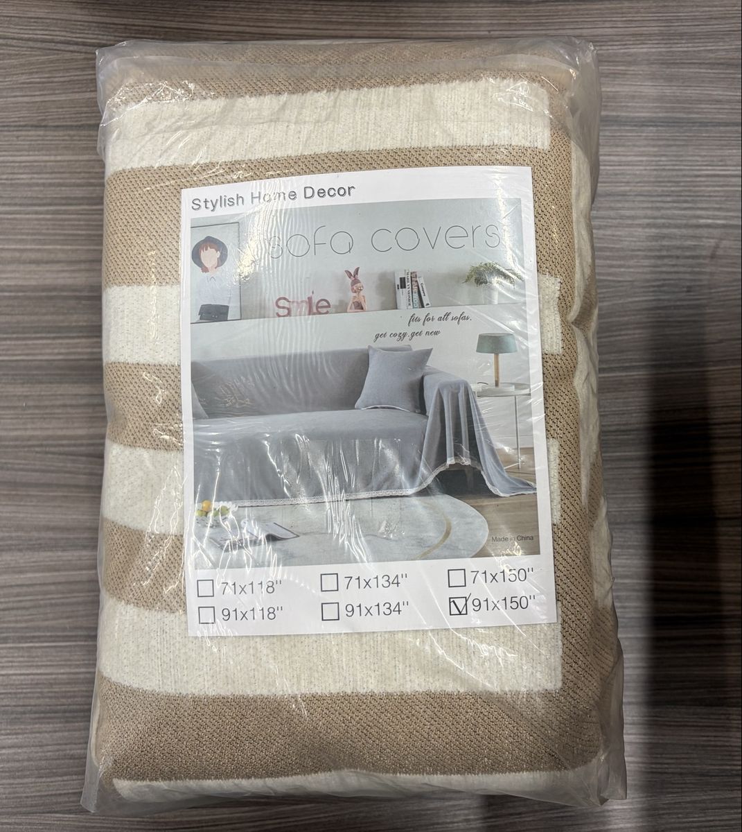 Sofa Cover 91 X 150”