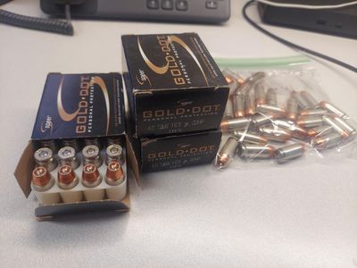 40 S&W Speer Gold Dot Ammunition