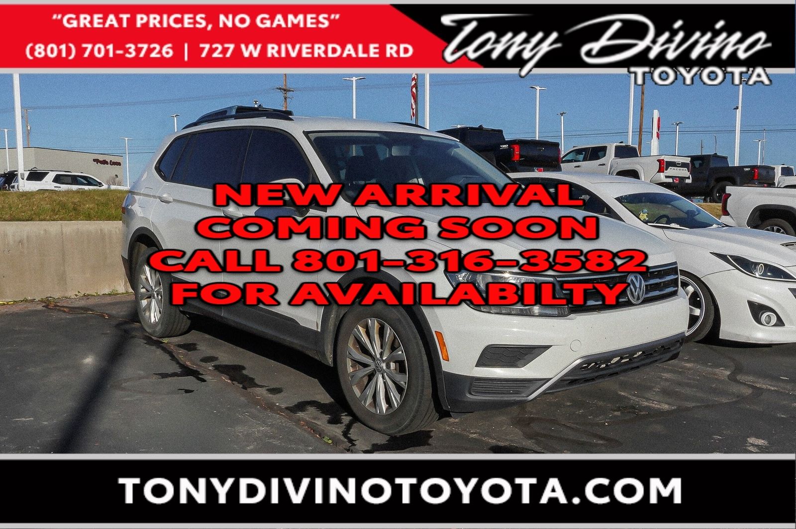 2018 VOLKSWAGEN TIGUAN S