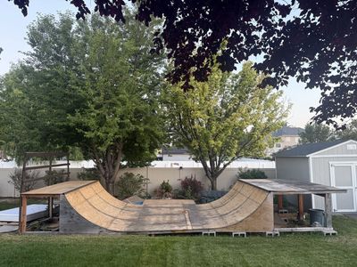 Half Pipe Skate Ramp - $200 obo
