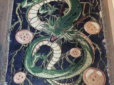 Dragon Ball Z Shenron Anime Throw Blanket Tapestry Wall Decor