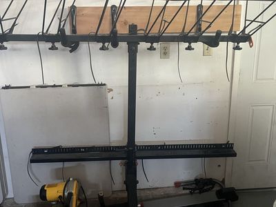 Alta Racks 6-Bike Hitch Rack - Heavy Duty Black Steel