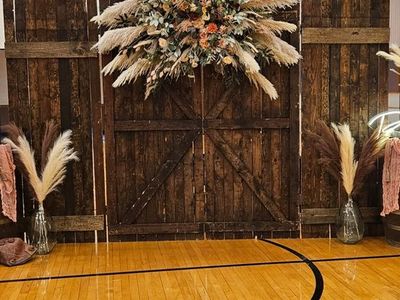 Beautiful wedding floral piece