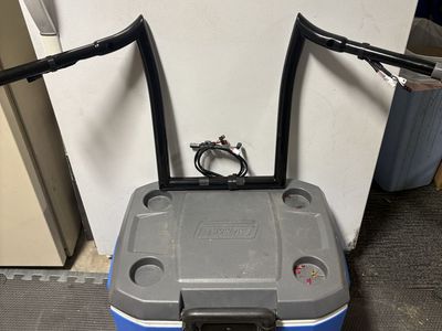 14 inch Roadglide meat cutter handlebars