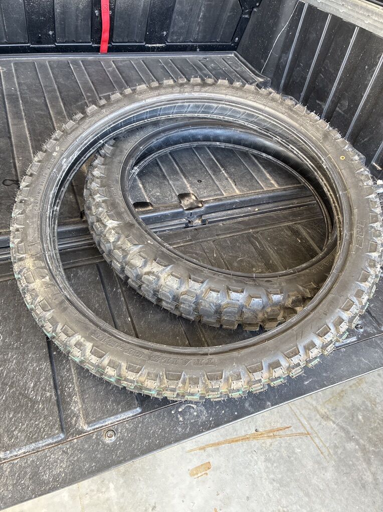 Tires Off A KLX 230 S