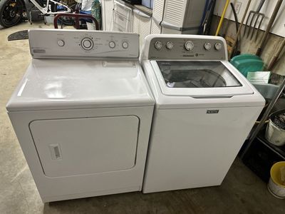 Maytag electric washer and dryer