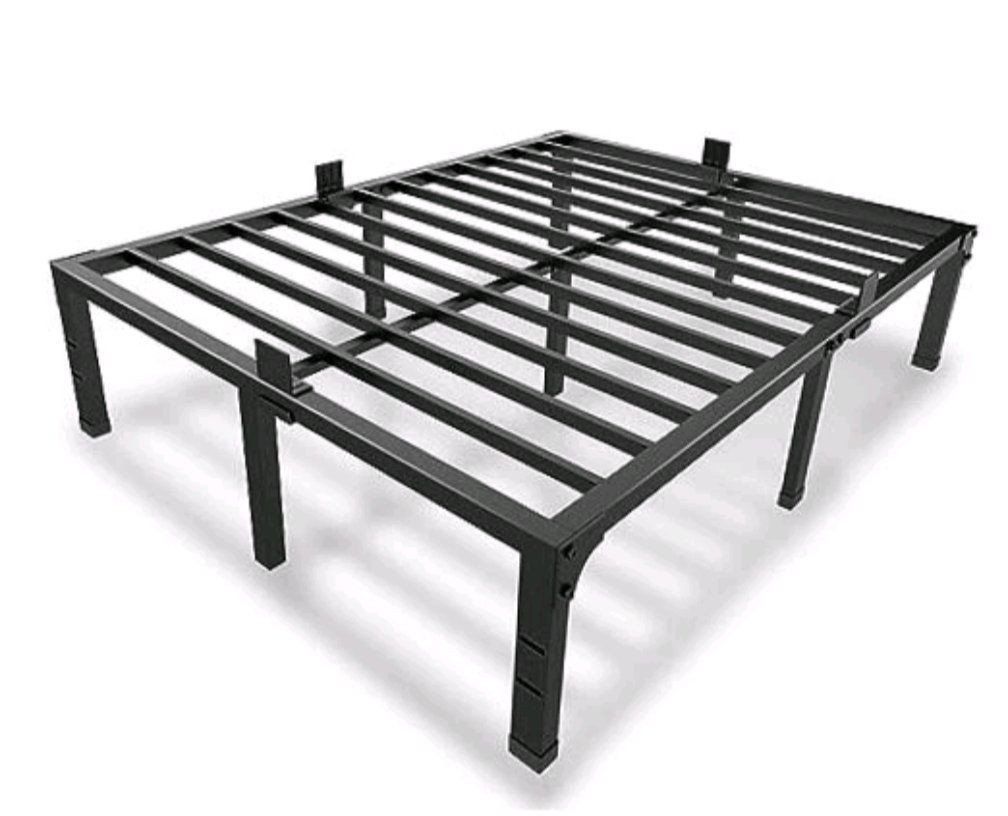 New Queen Heavy Duty Steel Bed Platform Base
