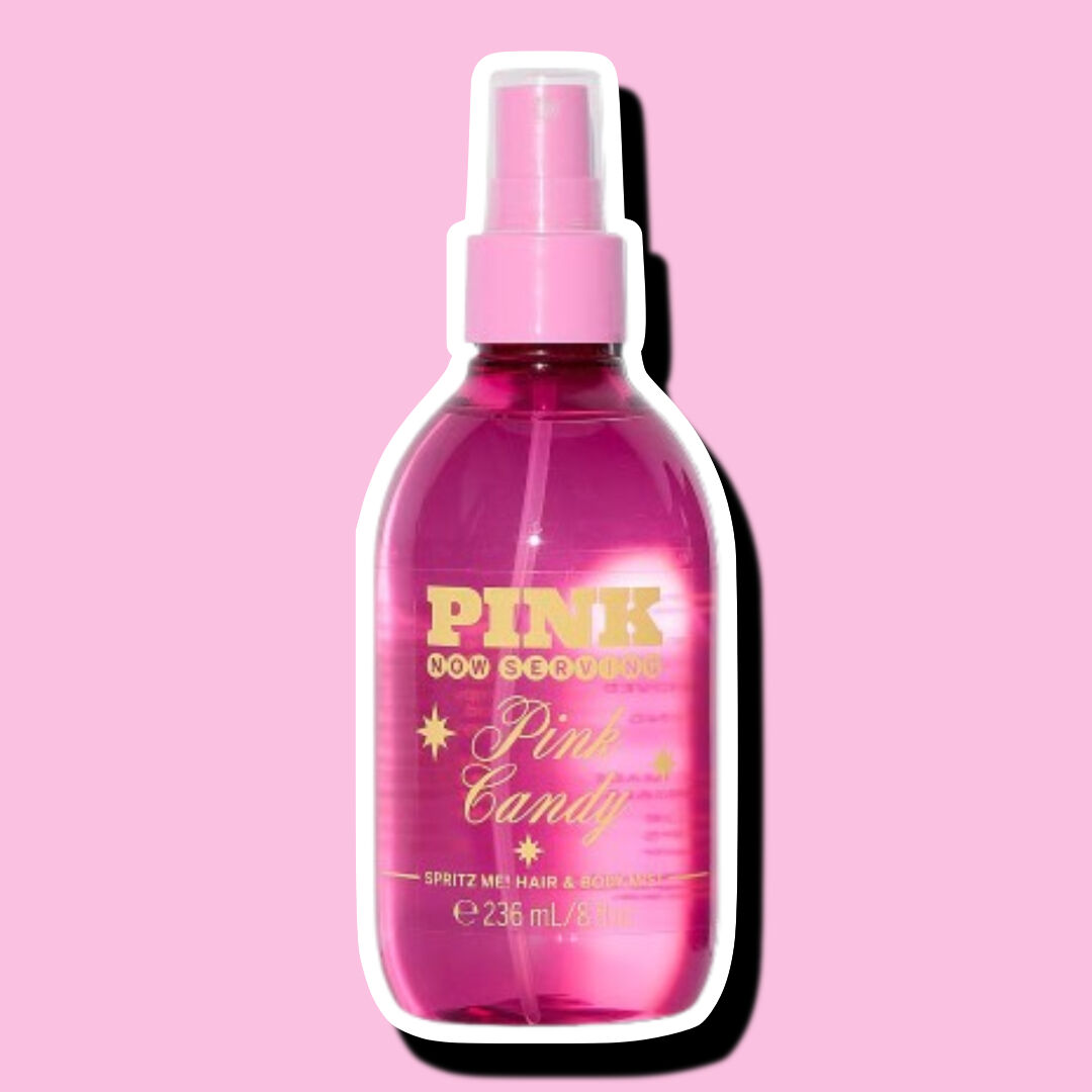 NOW SERVING:  PINK CANDY  (PINK BY VICTORIA'S SECRET)