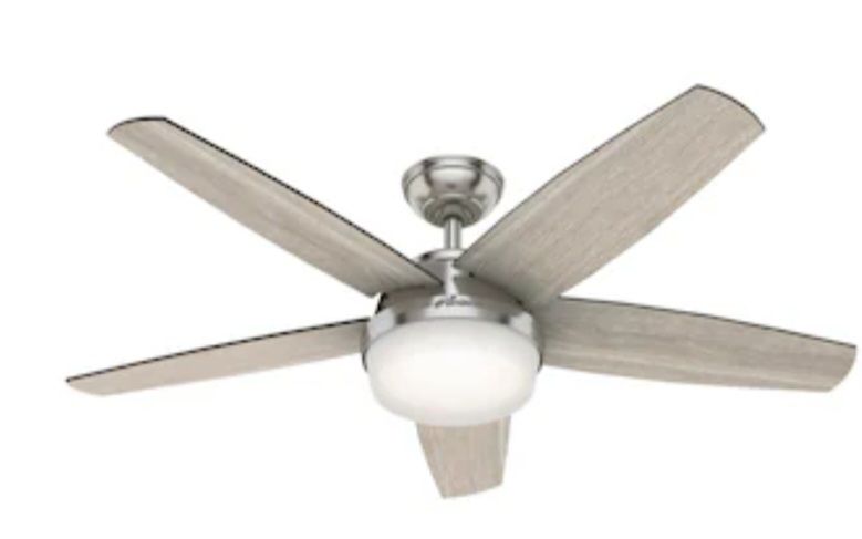 New in Box Hunter Avia II LED 52" Indoor Ceiling Fan with Light and Remote