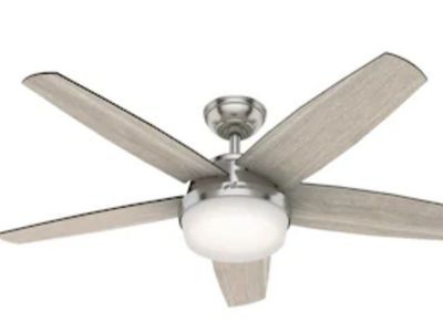 New in Box Hunter Avia II LED 52" Indoor Ceiling Fan with Light and Remote