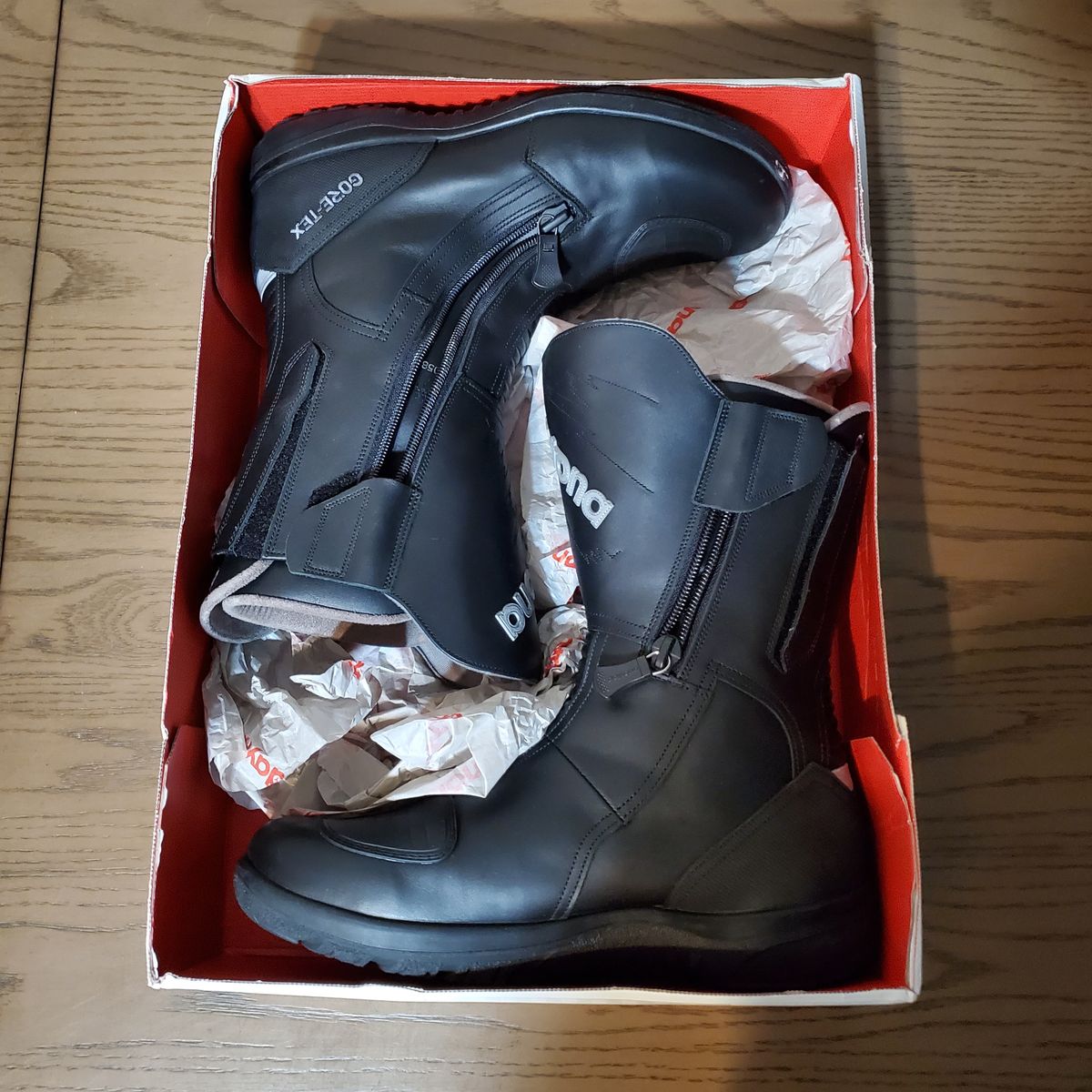 Daytona Road Star GoreTex Motorcycle Boots Size 46 (12 - 12.5 US) - Ridden once, like new!