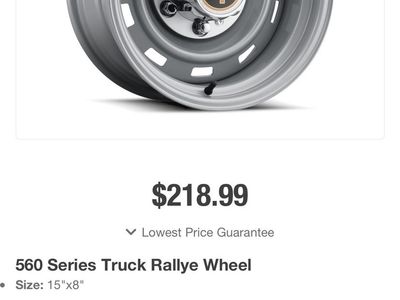 Chevy Rally Wheels