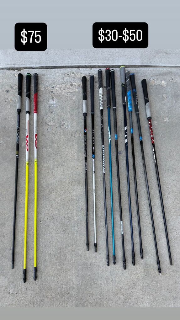 Driver Golf Club Shafts