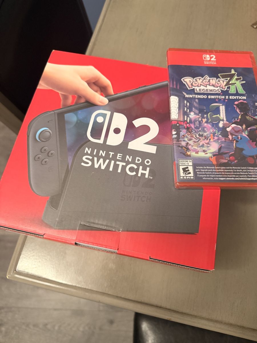 Nintendo Switch 2 with Pokémon Legends game. Brand new! $425