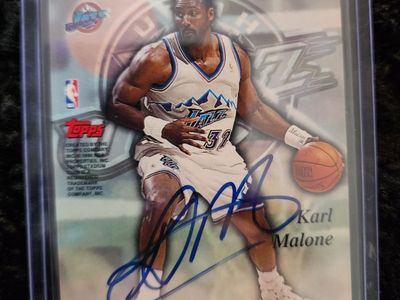 Co-Signers Card. Karl Malone/ Keith Van Horn