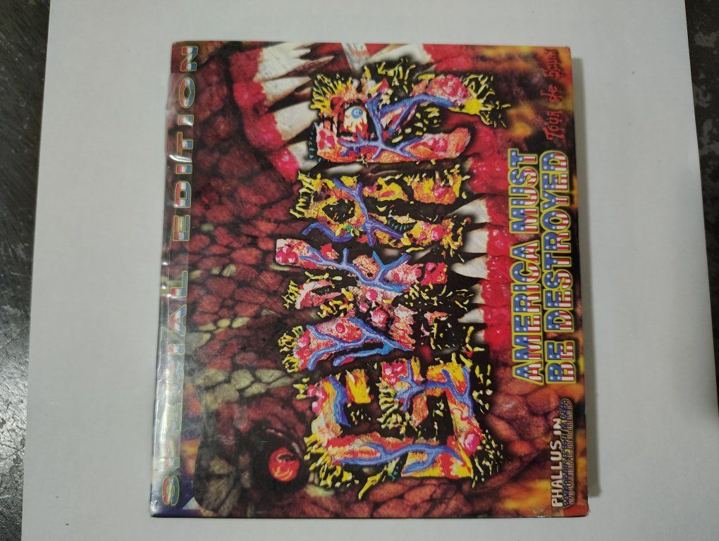 GWAR - America Must Be Destroyed CD + Bonus DVD (New/Sealed)