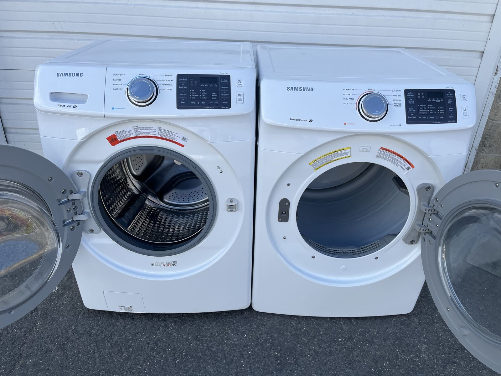 Samsung stackable electric set,free delivery