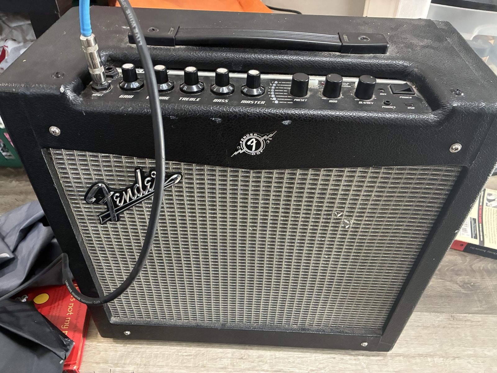 Fender Mustang II practice amp