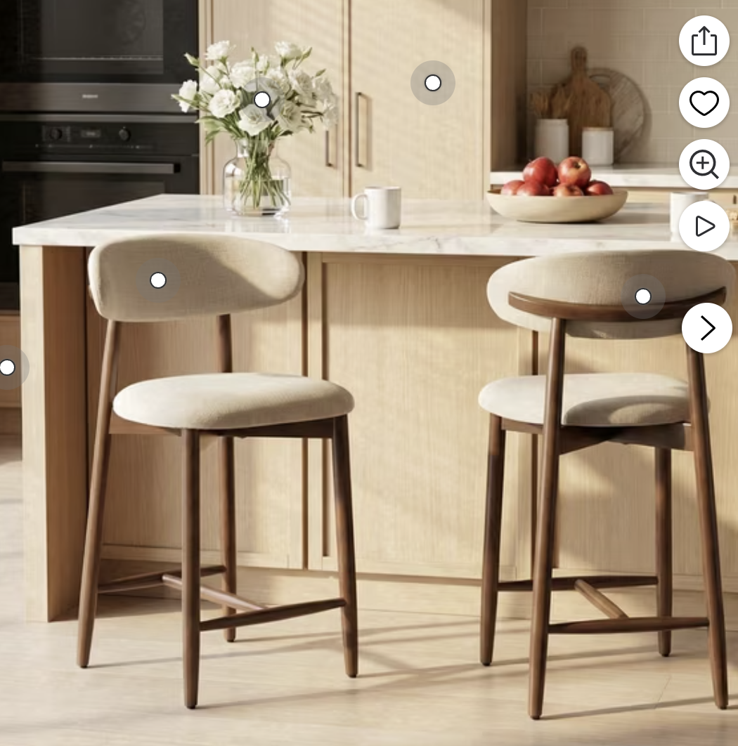 New in box! Bar Stools - Box of 2