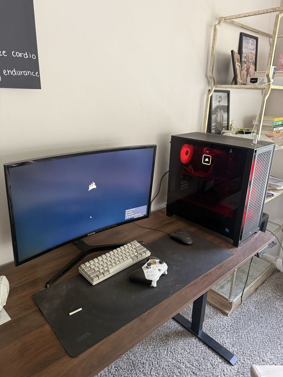 Gaming pc set up