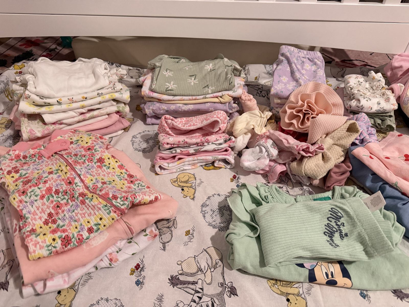 Baby Girl Clothing Bundle - Assorted Tops, Pants & Dresses
