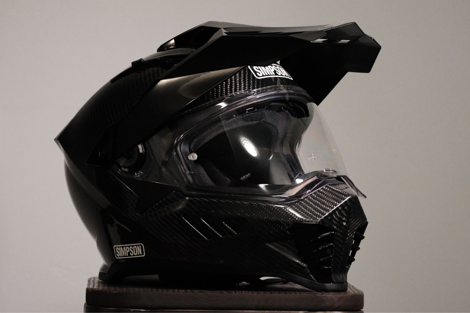 Simpson Xcursion Bandit carbon helmet | Medium 58
