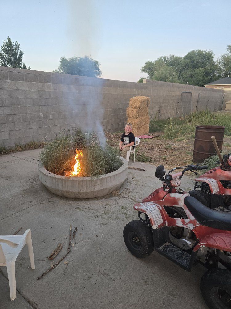 Red  Kids ATV - Perfect for Young Riders, Used Condition
