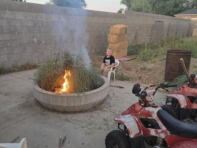 Red Kids ATV - Perfect for Young Riders, Used Condition