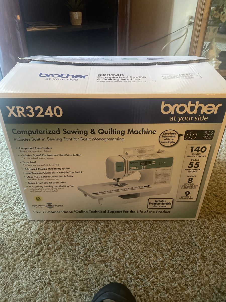 Brother XR3240 Computerized Sewing Machine