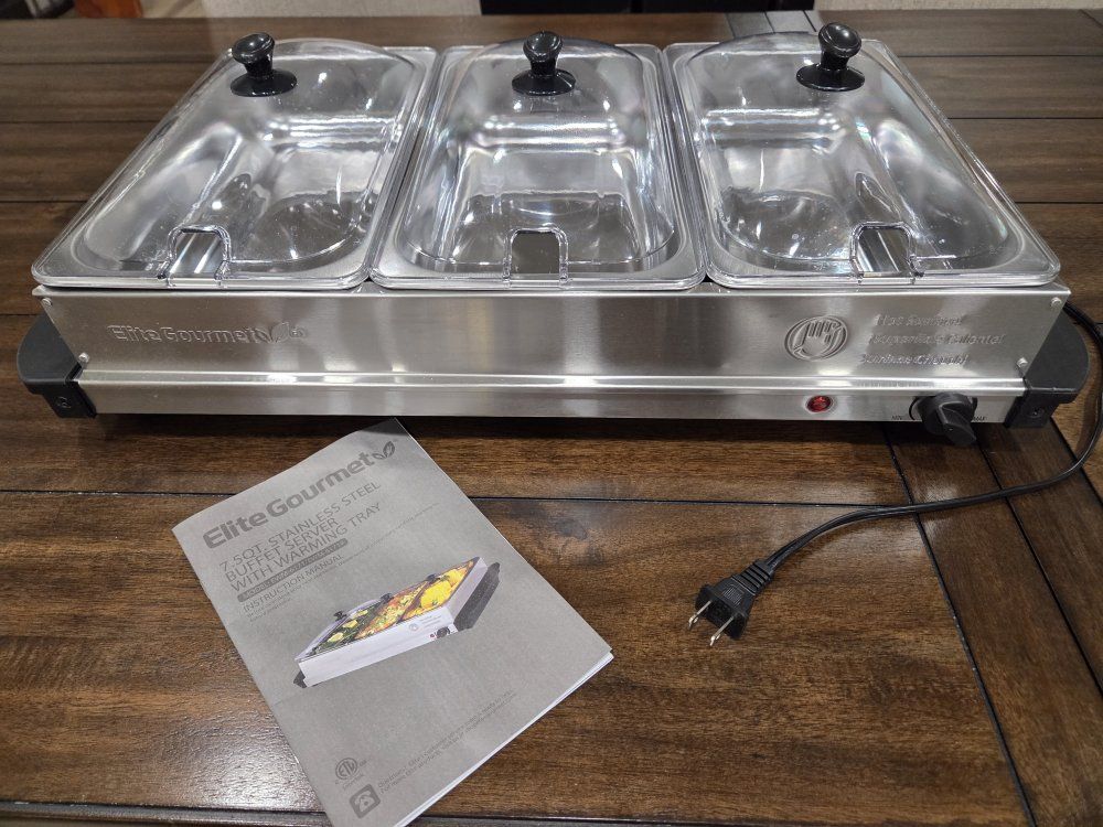 Buffet Server and Warming Tray