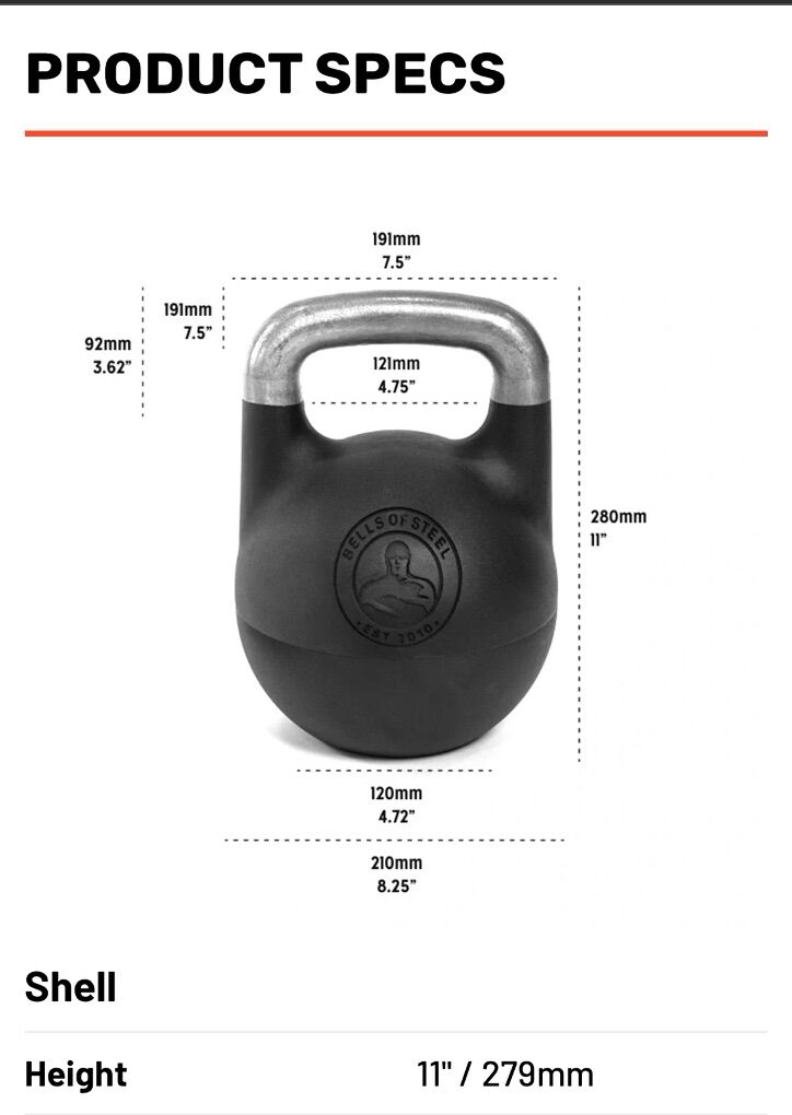 New Adjustable Competition Kettlebell Bells Of Ste