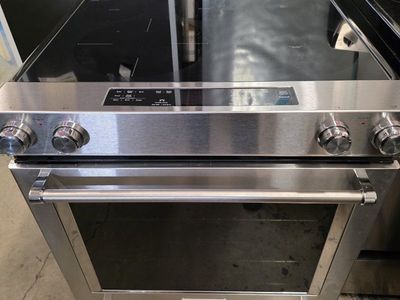 KitchenAid slide-in convention electric stove