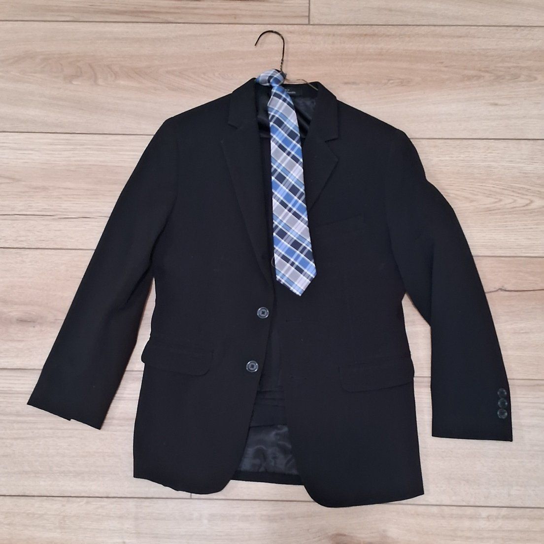 Calvin Klein Black Suit and Pants (Age 12) + Tie