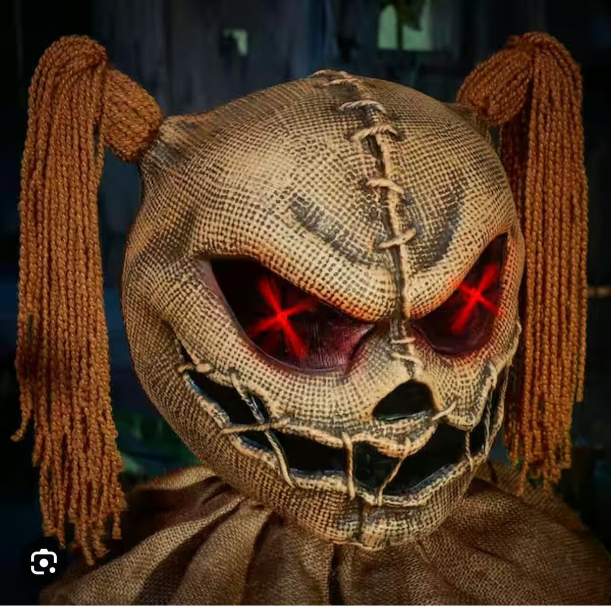 Halloween Sitter Of Souls Creepy Doll Babysitter Scarecrow Animatronic Graveyard Cemetery Home Decor Decoration Prop