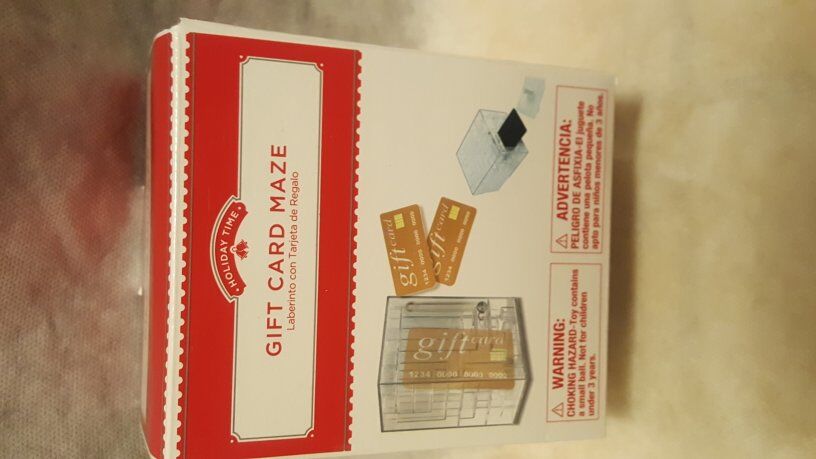 Gift Card Maze NEW