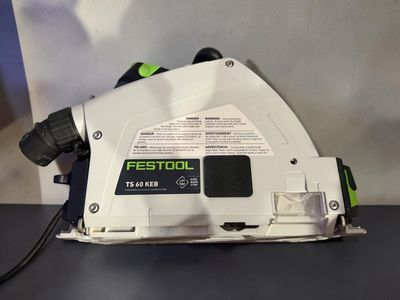 Festool TS 60 KEB-F-Plus with additional blade
