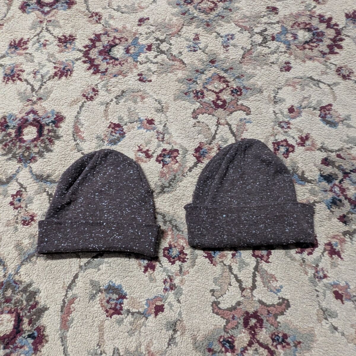 George Beanie Hats – Set of 2, Brown (Used, Like N