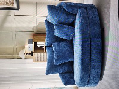 Deep Oversized Barrel Chair