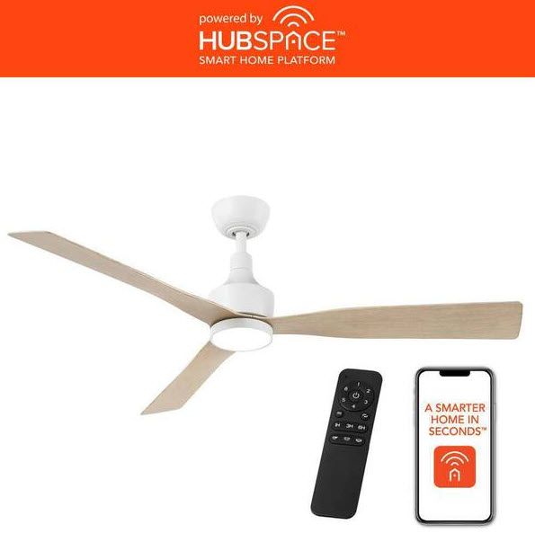 [NEW] Home Decorators Collection Ryland 52" Smart Indoor/Outdoor Ceiling Fan w/ Remote