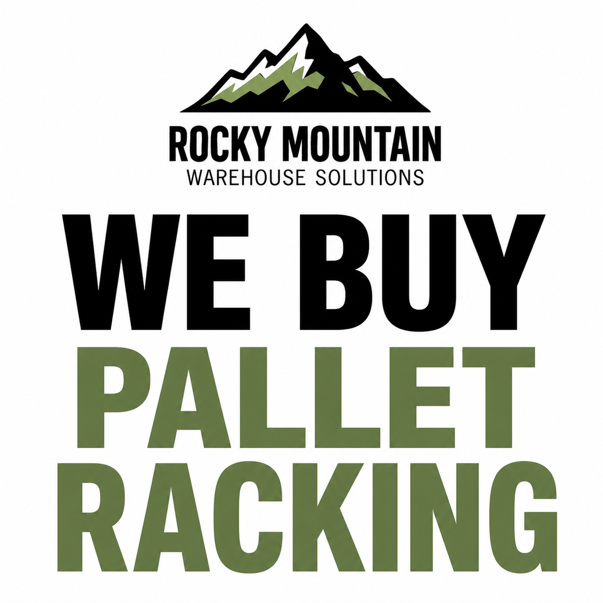 WE BUY PALLET RACKING