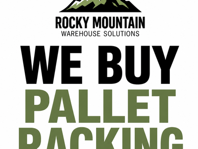 WE BUY PALLET RACKING