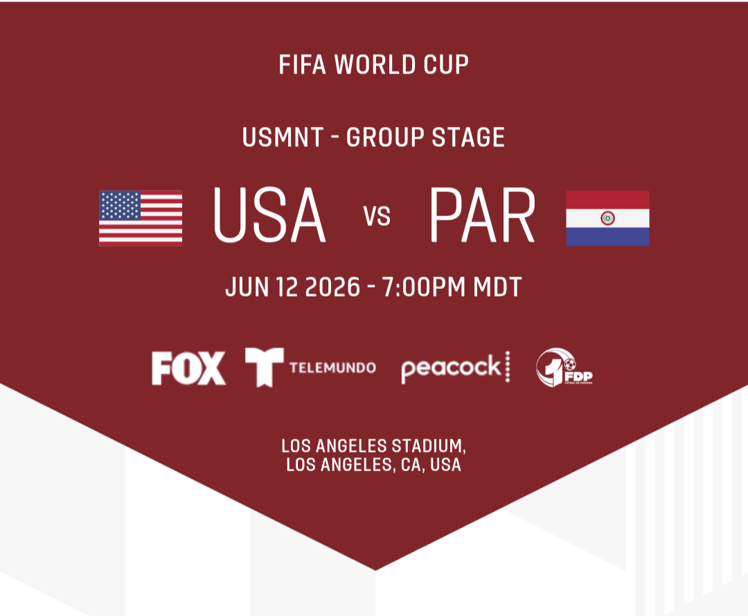 4 Tickets - USA v Paraguay - FIFA World Cup