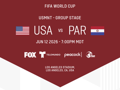 4 Tickets - USA v Paraguay - FIFA World Cup