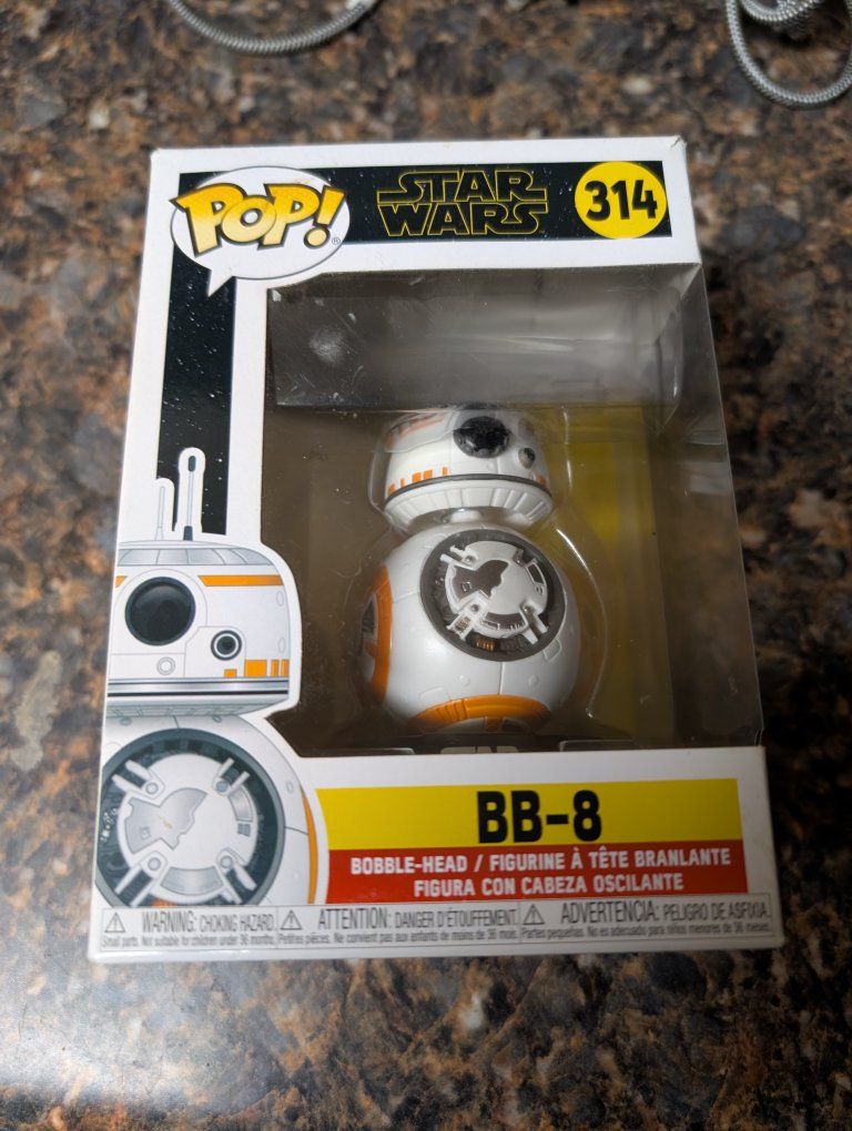 Funko Pop 314 Star Wars BB-8 Bobblehead Ivy Calvin