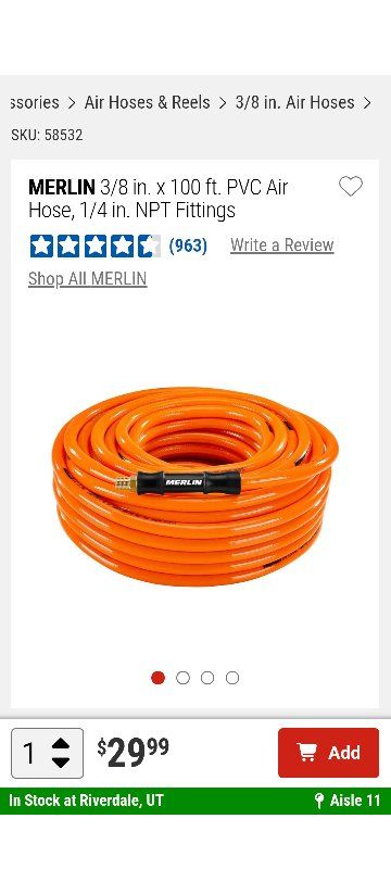 air compressor hose