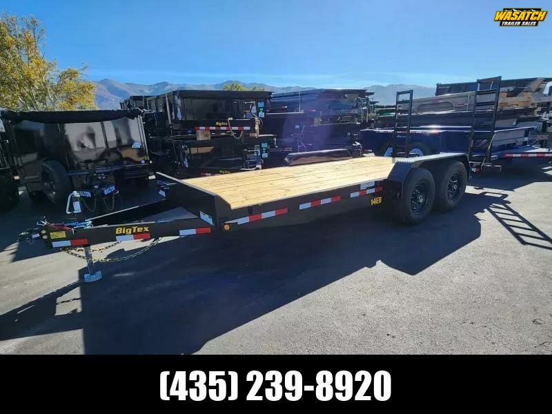Big Tex Trailers 7X18 14K 14EB Equipment Trailer