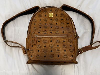 MCM Backpack (Authentic) – Cognac Visetos