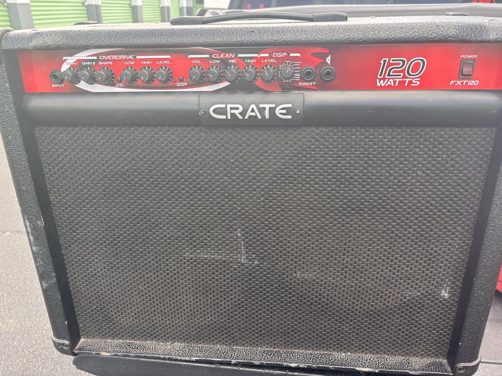 Crate FXT120 120-Watt Guitar Amplifier with Overdrive and DSP Effects nice